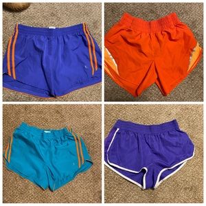 Set of 4 Athletic Shorts